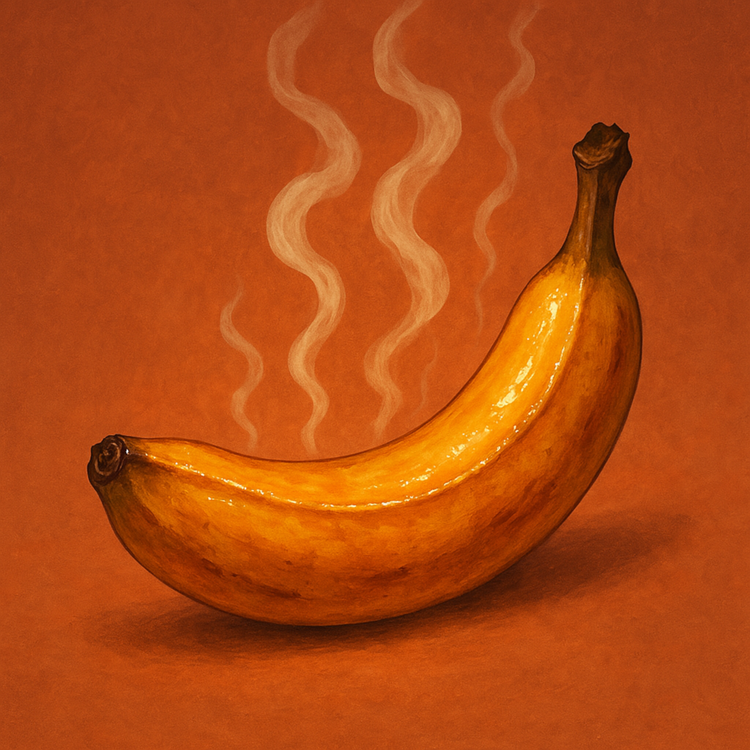 Warm Banana by Adil Aspe